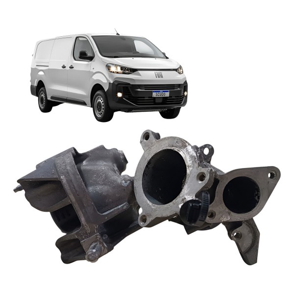 Carcaça Coletor Válvula Egr Jumpy Scudo 1.5 2020 2021 A 2024