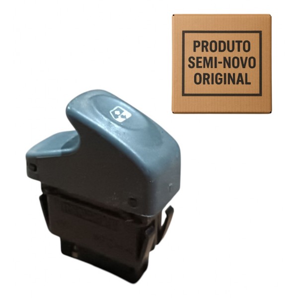 Botão Vidro Dianteiro Esquerdo Scenic Clio 2000 2001 A 2010