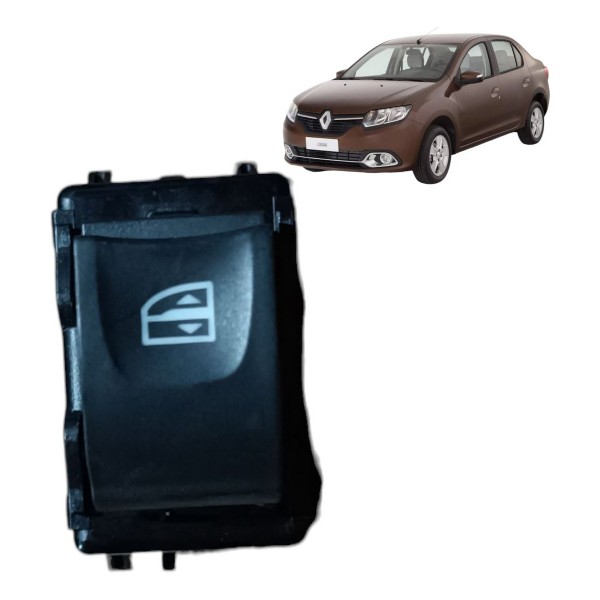 Botão Vidro Diant Direito Sandero Duster Logan 2015 A 2021