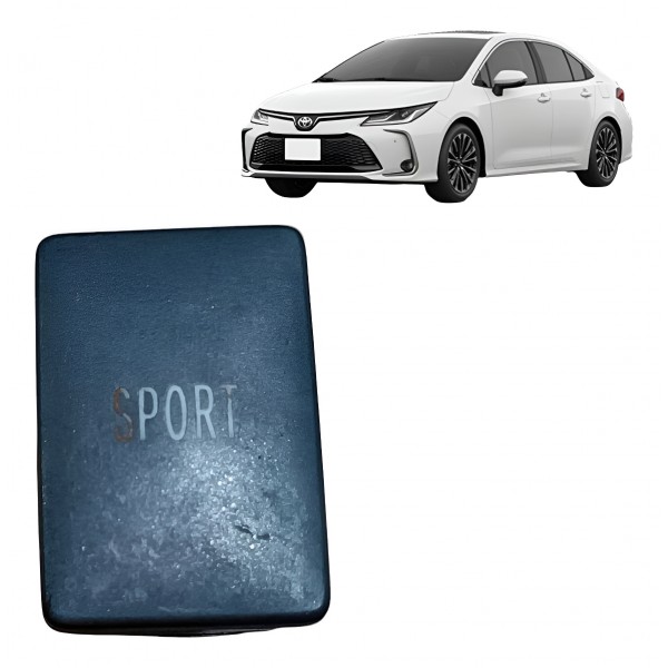 Botão Sport Toyota Corolla 2015 2016 2017 2018 2019 Preto