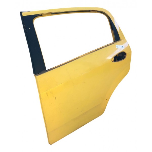 Porta Traseira Esquerda Fiat Punto T-jet 2009 2010 A 2012 Esquerdo Amarelo