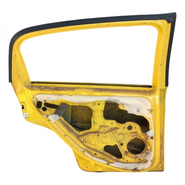 Porta Traseira Esquerda Fiat Punto T-jet 2009 2010 A 2012 Esquerdo Amarelo