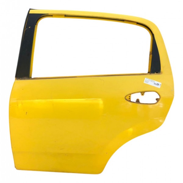 Porta Traseira Esquerda Fiat Punto T-jet 2009 2010 A 2012 Esquerdo Amarelo