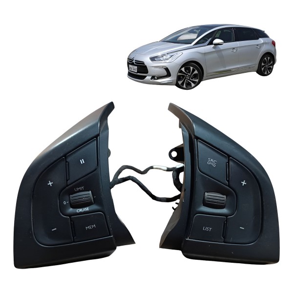 Comando Volante Direção Citroen Ds5 2013 2014 2015 2016