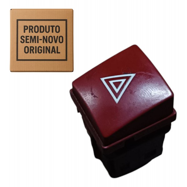 Botão Pisca Alerta Peugeot 206 207 2009 2010 2011 A 2014 Vermelho