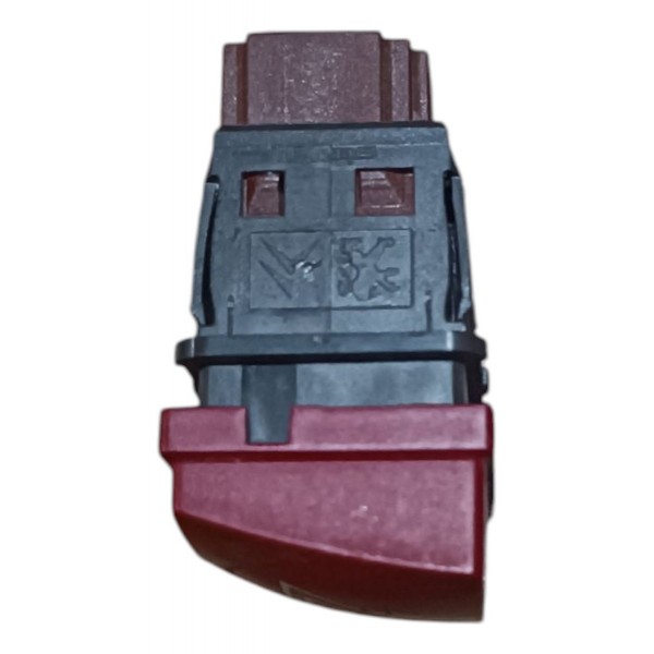 Botão Pisca Alerta Peugeot 206 207 2009 2010 2011 A 2014 Vermelho