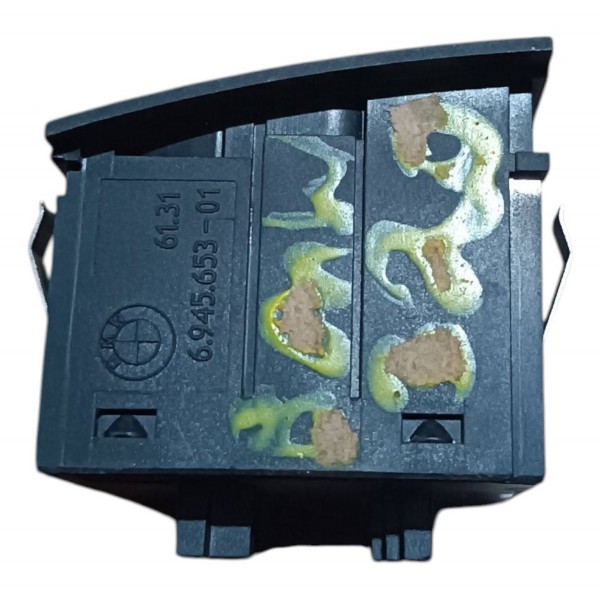 Botão Pisca Alerta Trava Porta Bmw 320i 2008 2009 A 2012 Preto