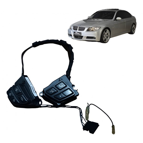 Comando Volante Direção Bmw 335i 3.0 2007 2008 2009 A 2012