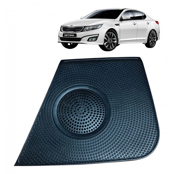 Moldura Auto Falante Capa Painel Kia Optima 2012 2013 A 2016 Preto