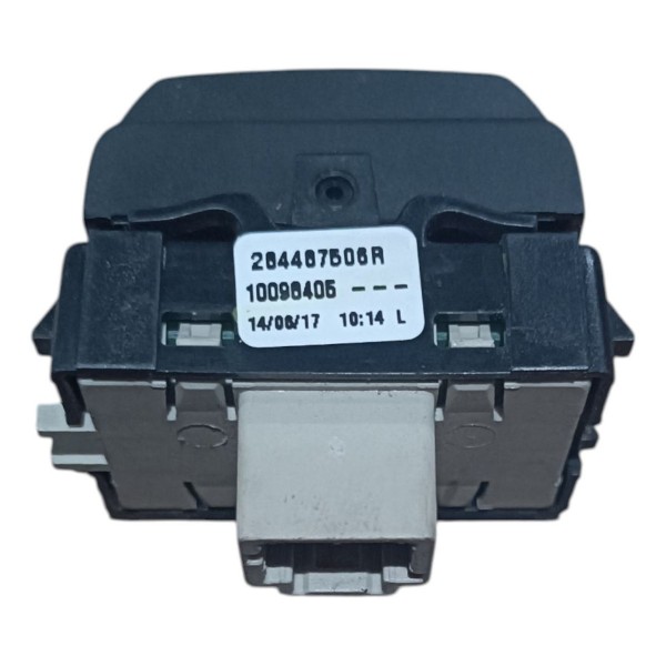 Botão Sensor Estacionamento Logan Sandero Captur 2015 A 2020 Preto