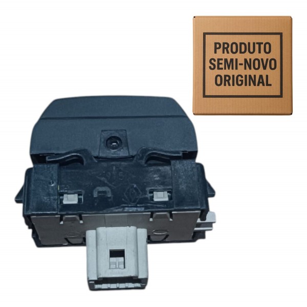 Botão Sensor Estacionamento Logan Sandero Captur 2015 A 2020 Preto