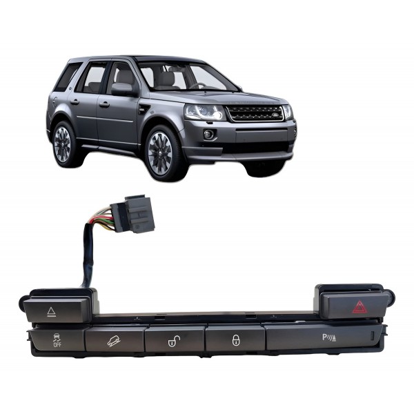 Botão Pisca Alerta Controle Tração Freelander 2007 A 2014