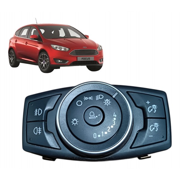 Botão Comando Chave Luz Farol Ford Focus 2016 2017 2018
