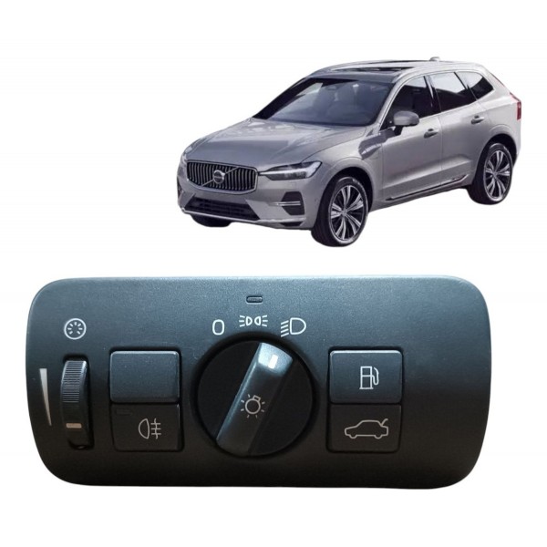 Botão Comando Luz Farol Milha Volvo Xc60 2009 A 2012 Preto