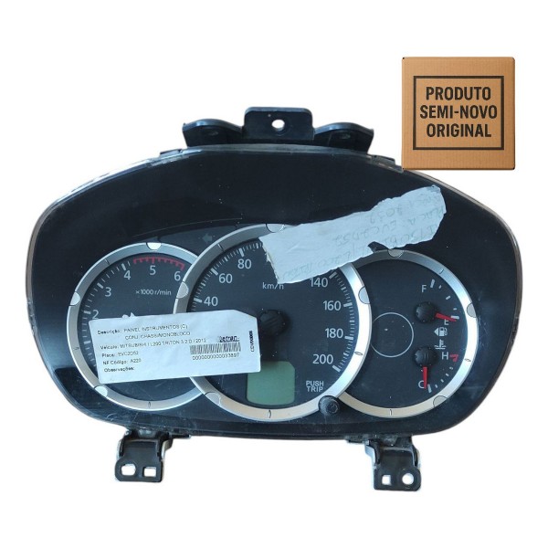 Painel Instrumento Velocímetro L200 Triton 2012 2013 2014 Preto