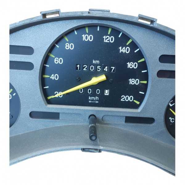 Painel Instrumento Velocímetro Gm Corsa 2000 2001 2002 2003 Amarelo
