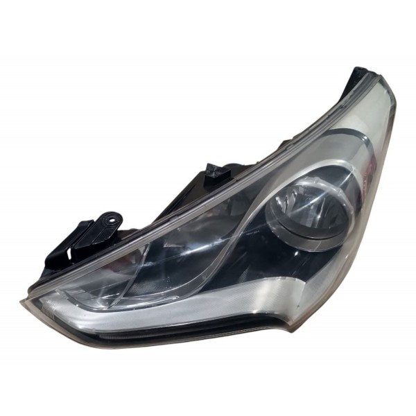 Farol Esquerdo C/led Hyundai Veloster 2011 2012 2013 Detalhe Esquerdo/motorista