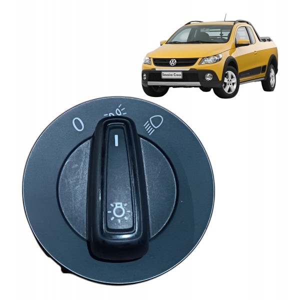 Botão Comando Luz Farol Vw Gol Voyage Saveiro 2013 A 2023