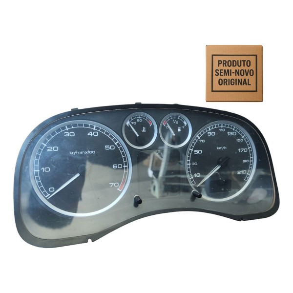 Painel Instrumento Velocímetro Peugeot 307 2004 2005 Manual Preto