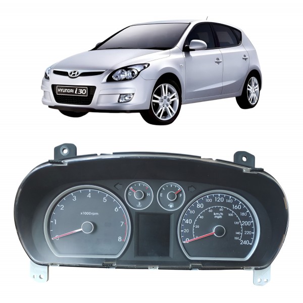 Painel Instrumento Velocímetro Hyundai I30 2009 2010 2011 Preto