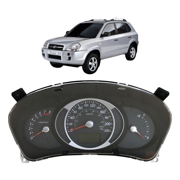 Painel Instrumento Velocímetro Hyundai Tucson 2010 2011 2012 Preto