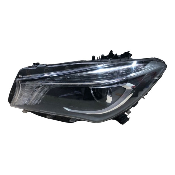 Farol Esquerdo Mercedes Cla 250 2014 2015 2016 C/led Detalhe Esquerdo/motorista