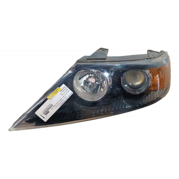 Farol Esquerdo Kia Sorento 2011 2012 Xenon Mascara Ngra Esquerdo/motorista