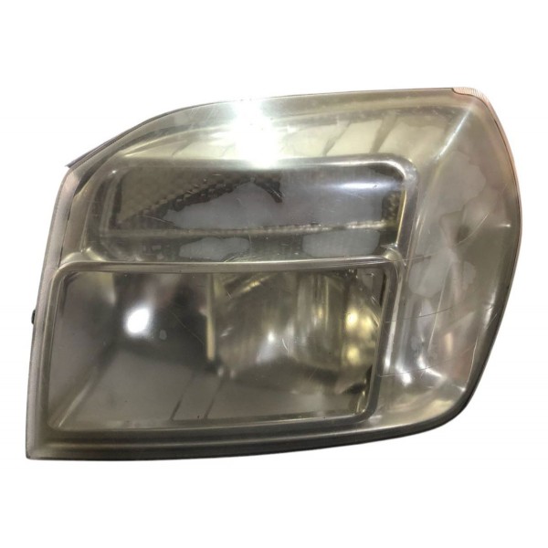 Farol Esquerdo Ford Ranger 2009 2010 2012 Cromado Original Esquerdo/motorista