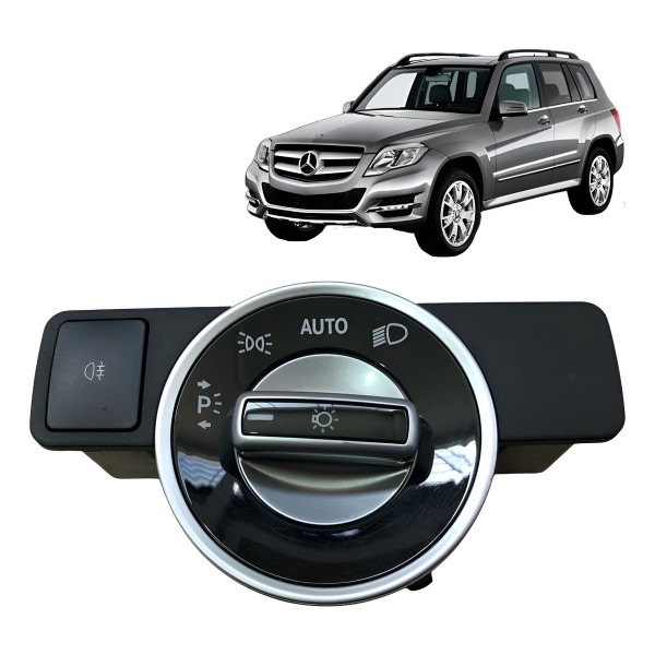 Botão Luz Farol Milha Mercedes Glk 300 2009 2010 A 2012