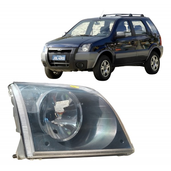 Farol Direito Ford Ecosport 2006 2007 2008 Direito/passageiro
