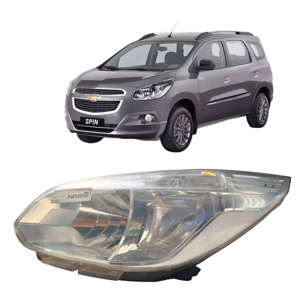 Farol Esquerdo Gm Spin 2015 2016 2017 2018 Esquerdo/motorista