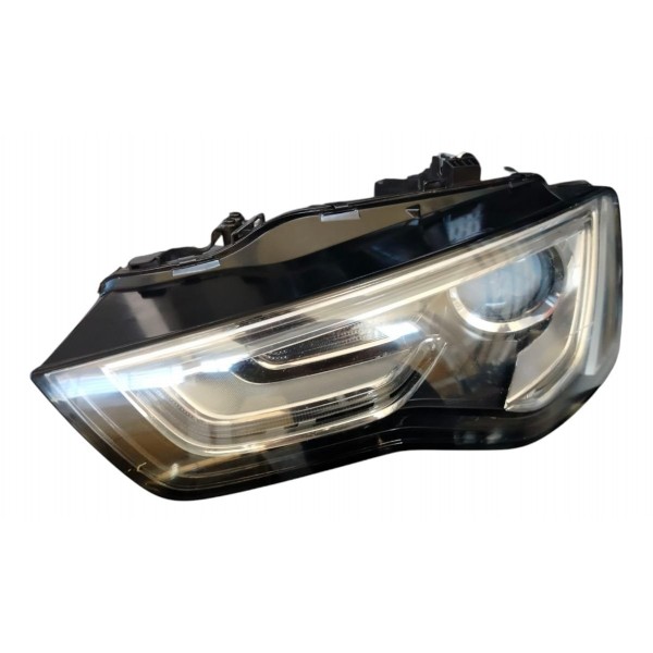 Farol Esquerdo Audi A5 C/led E Xenon 2012 A 2015 Detalhe Esquerdo/motorista