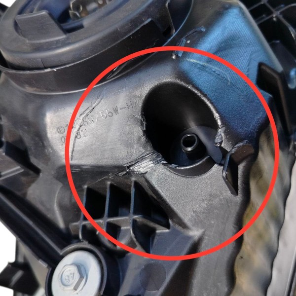 Farol Direito Honda Fit 2014 2015 2016 Detalhe Direito/passageiro