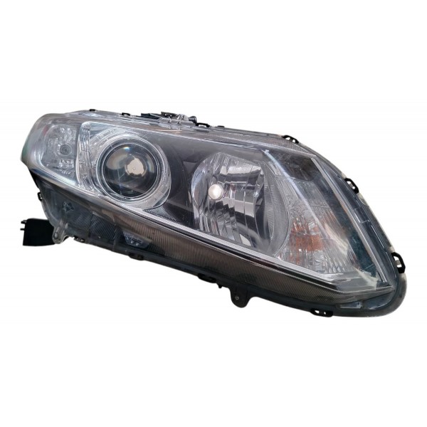 Farol Direito Civic 2012 2013 A 2016 Mascara Negra Detalhe Direito/passageiro