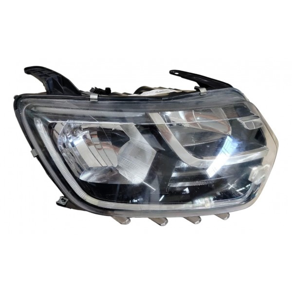 Farol Direito Renault Duster C/ Led E Xenon 2020 2021 2022 Direito/passageiro