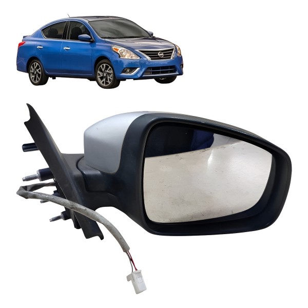 Retrovisor Direito Nissan Versa 2018 2019 2020 2021 2022