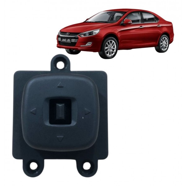 Botao Comando Retrovisor Elétrico Jac J5 2012 2013 2014