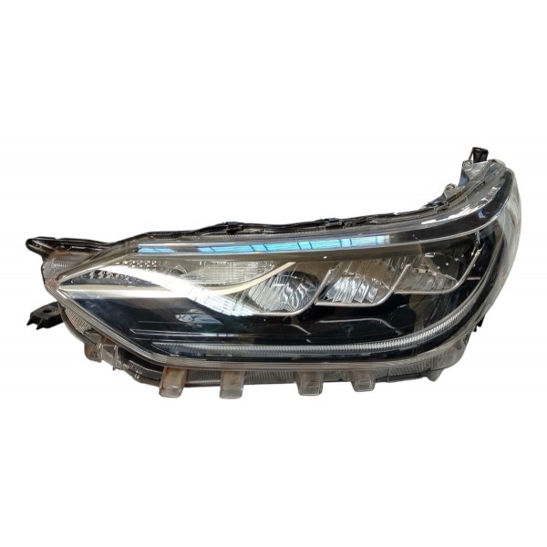 Farol Esquerd Yaris C/ Led Xenon E Mascara Negra 2023 Detalh Esquerdo/motorista