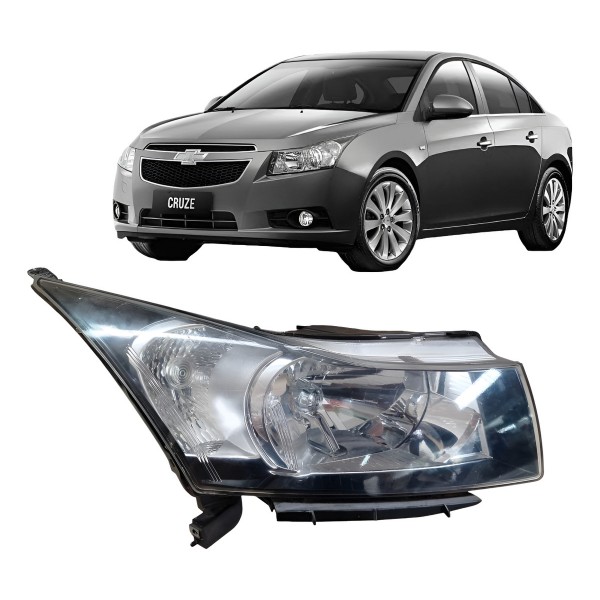 Farol Direito Chevrolet Cruze 2011 2012 2013 A 2016 Direito/passageiro