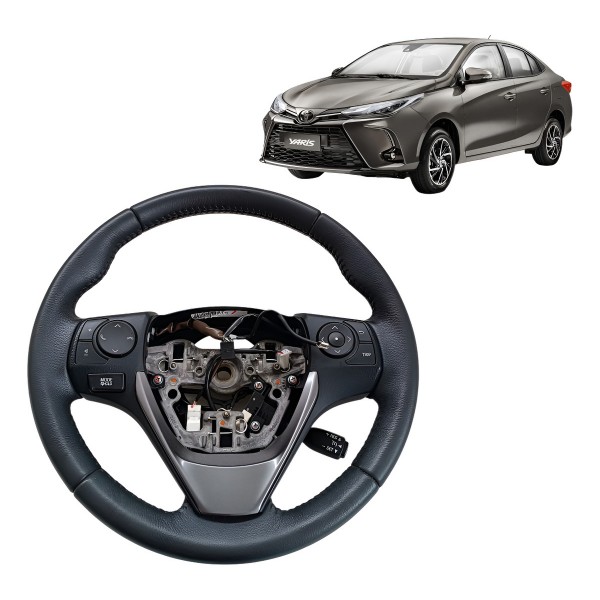 Volante Direção Toyota Yaris 2019 2020 A 2025 Com Comando