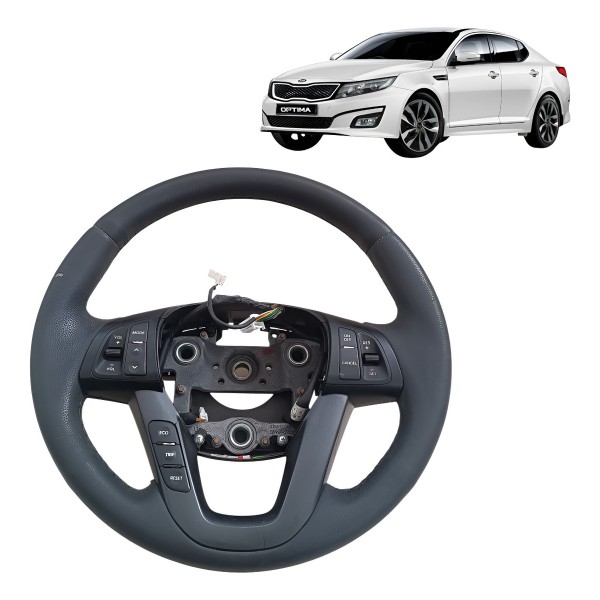 Volante Direção Kia Optima 2012 2013 A 2016 Com Comando