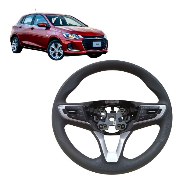 Volante Direção Chevrolet Onix 2019 2020 A 2024 C/comando