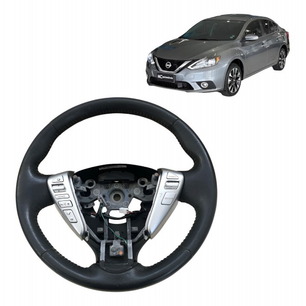 Volante Direção Nissan Sentra 2013 2014 A 2016 Com Comando