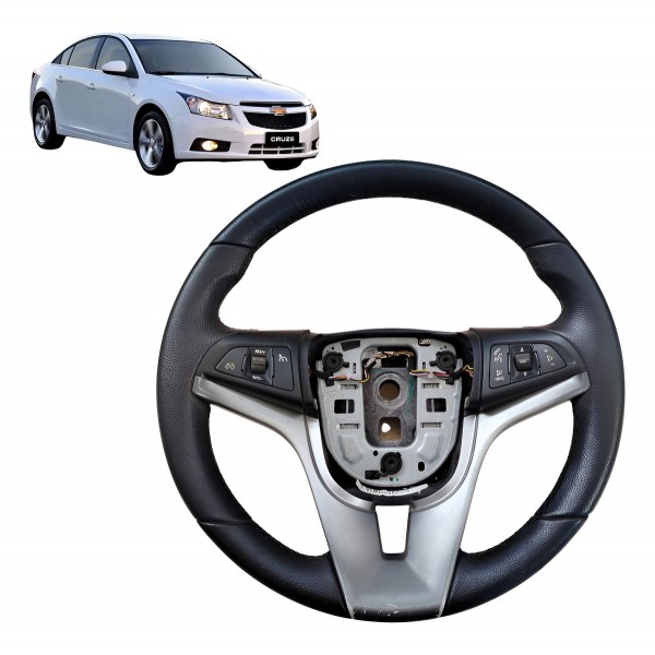 Volante Direção Chevrolet Cruze 2012 2013 A 2016 Com Comando