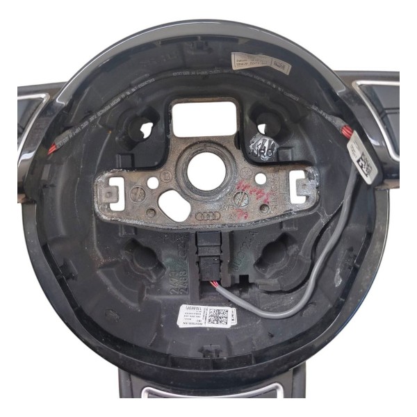 Volante Direção Audi A5 A4 2012 A 2015 Com Comando Detalhe