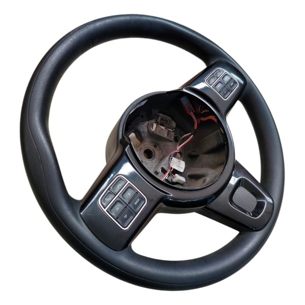 Volante Direção Fiat Mobi 2016 2017 2018 2020 Com Comando