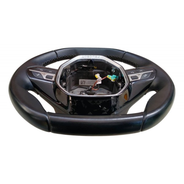 Volante Direção Peugeot 3008 2018 2019 2020 Com Comandos