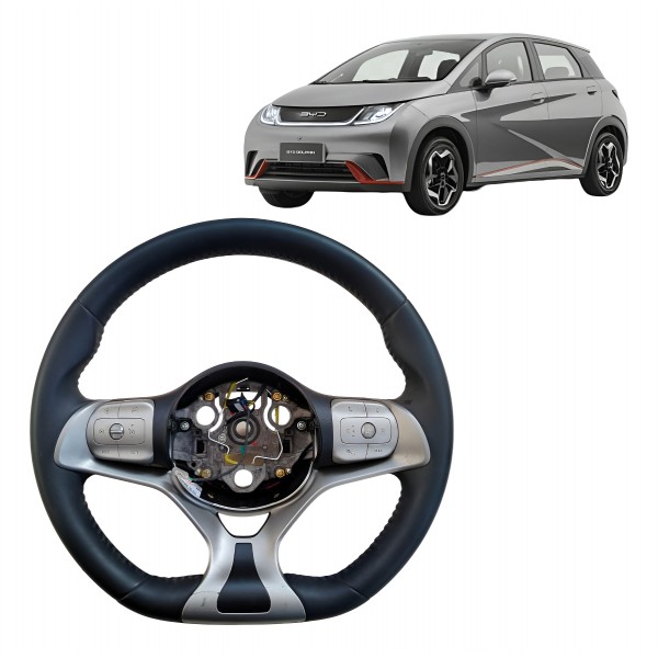 Volante Direção Byd Dolphin Gs 180ev 2023 2024 Com Comandos