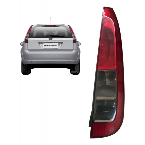 Lanterna Traseira Direita Ford Fiesta Hatch 2008 2009 A 2014 Direito/passageiro