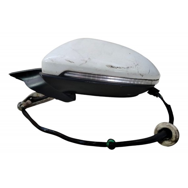 Retrovisor Elétrico Esquerdo Vw Golf 2013 A 2017 Sem Lente
